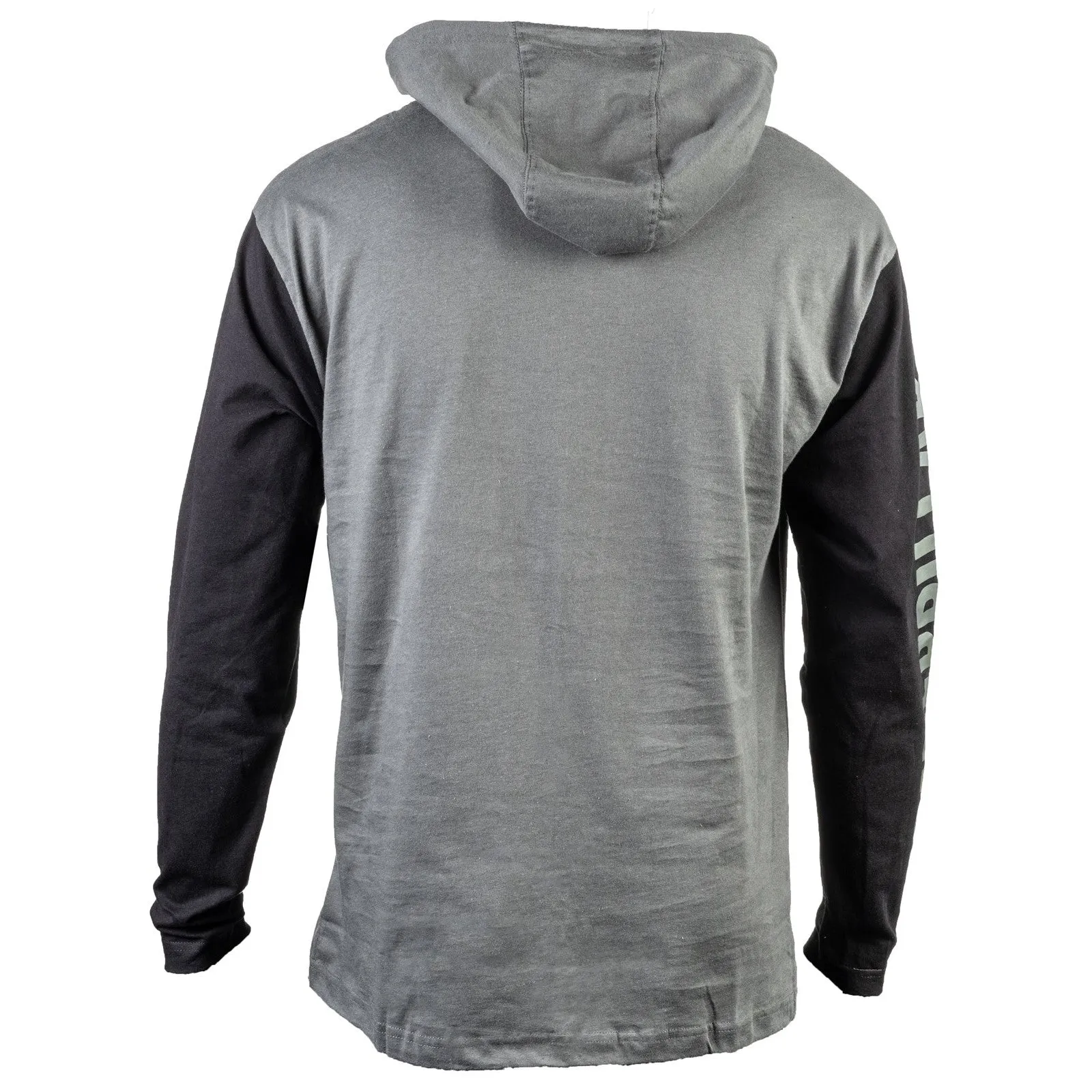 Hooded Long Sleeve Tee  Dark Shadow