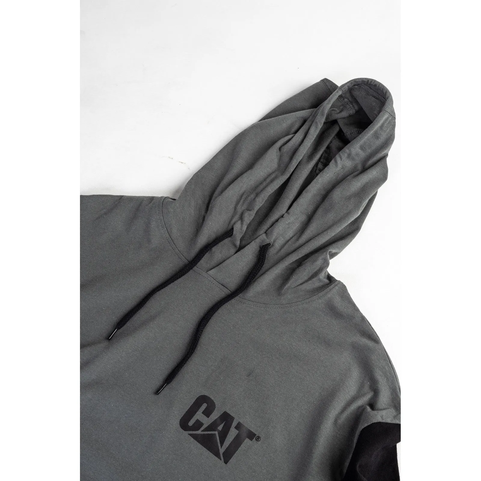 Hooded Long Sleeve Tee  Dark Shadow