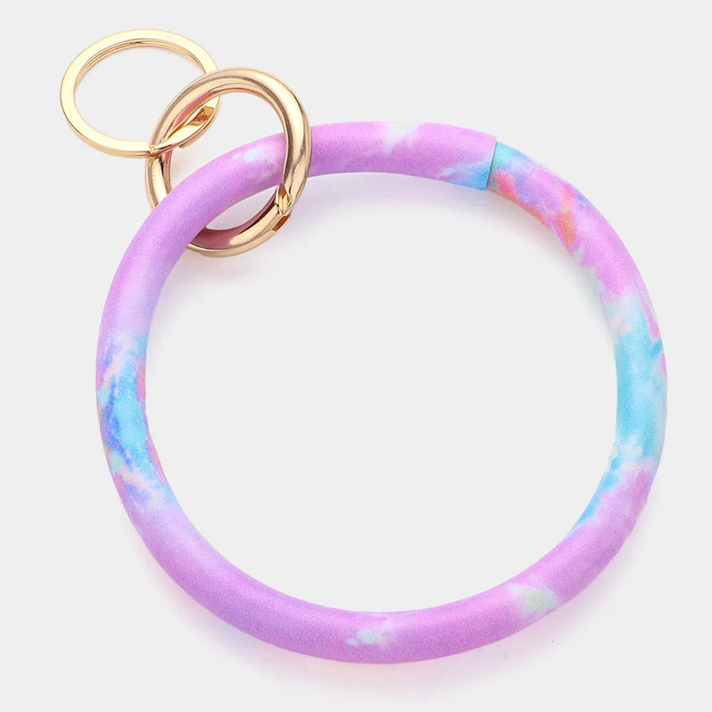 iLLASPARKZ Colorful Faux Leather Keychain / Bracelet