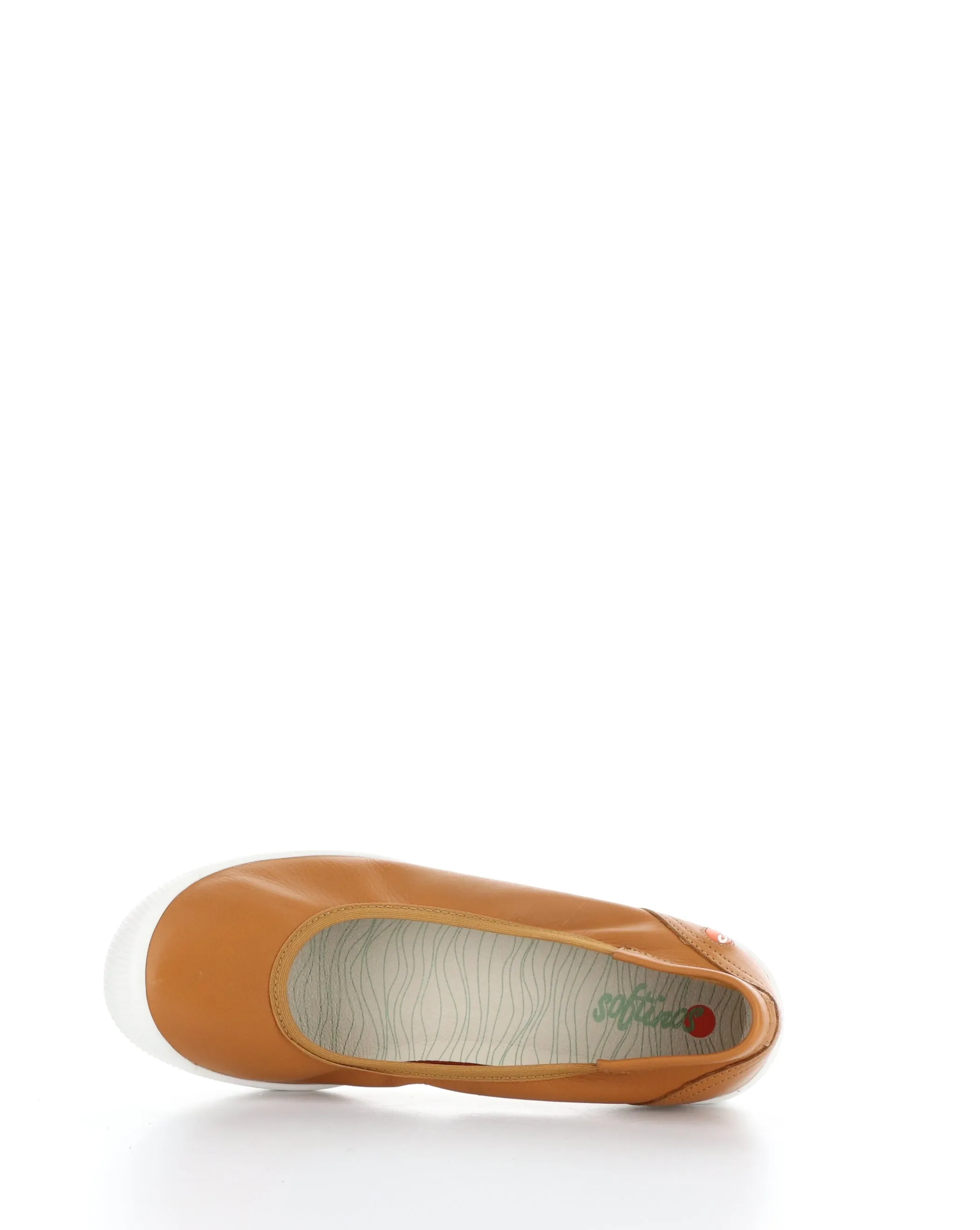 ILMEI737SOF warm orange elasticated shoes for women.