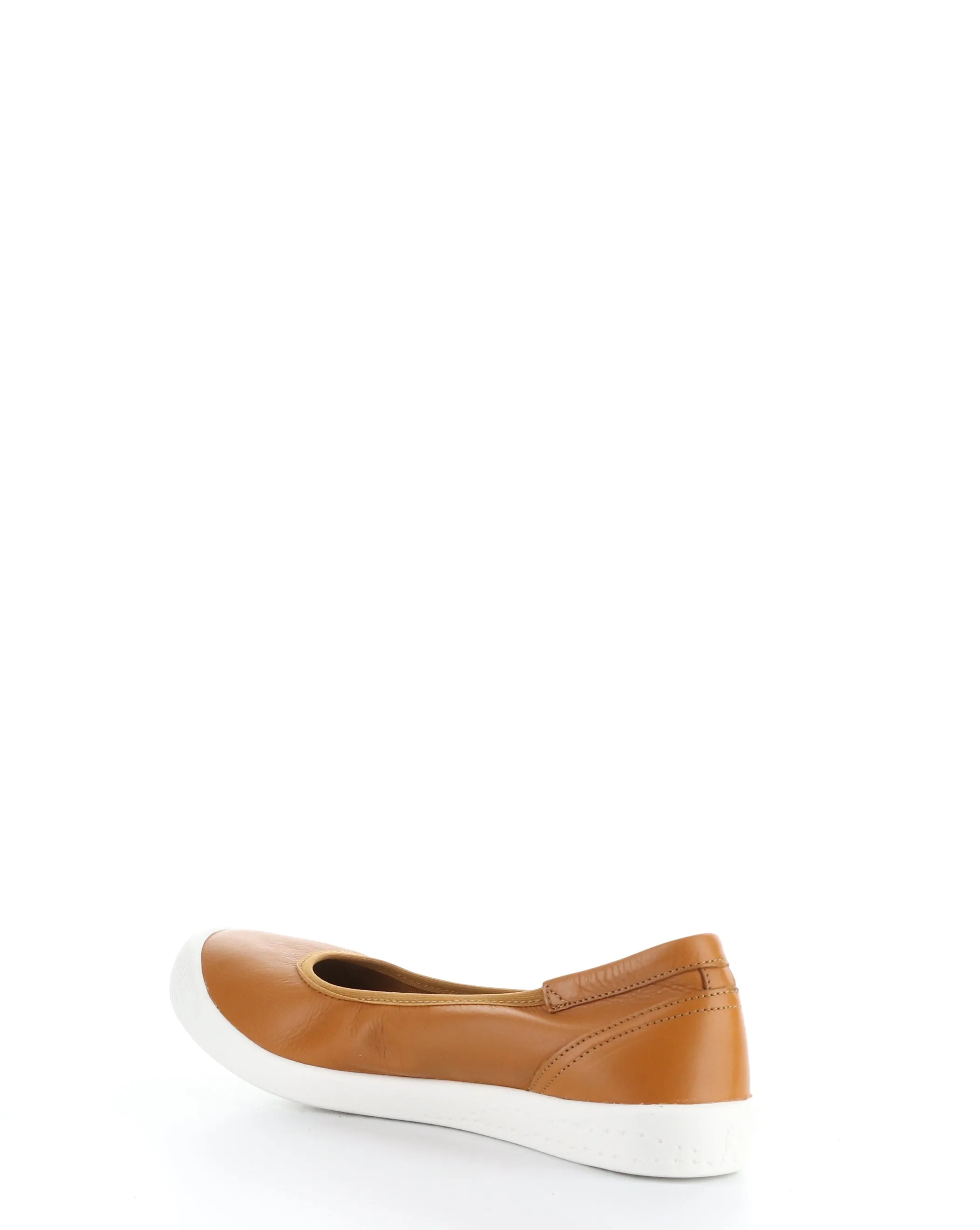 ILMEI737SOF warm orange elasticated shoes for women.