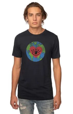 Jack Of All Trades I Love Earth RPET T-Shirt in H Dusk