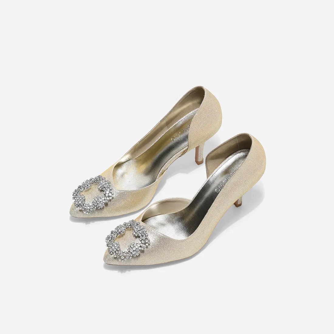 Jade Gold Pumps