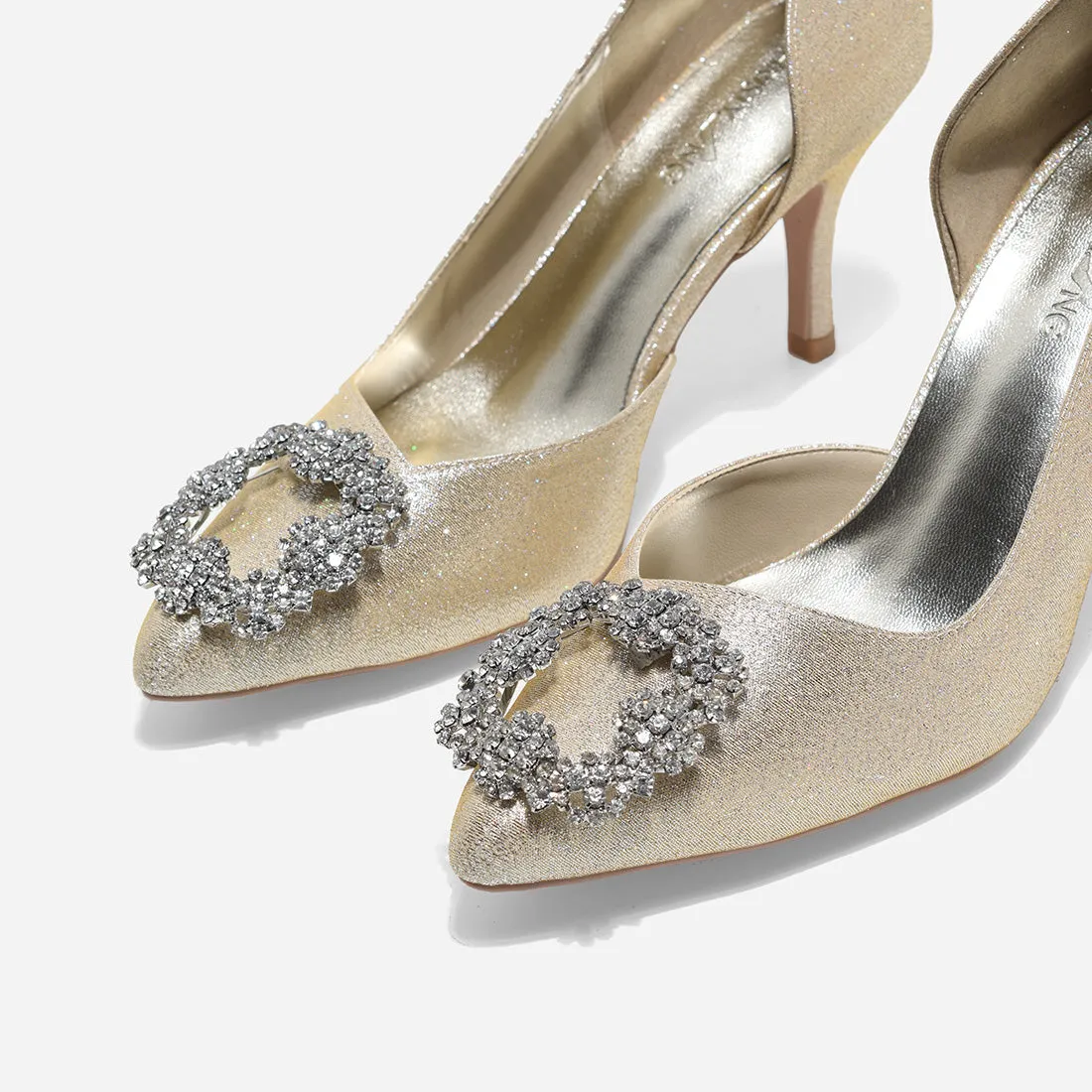 Jade Gold Pumps