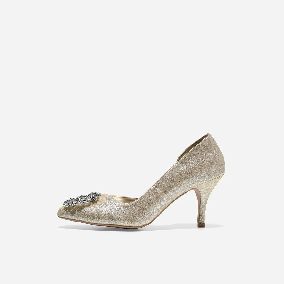 Jade Gold Pumps