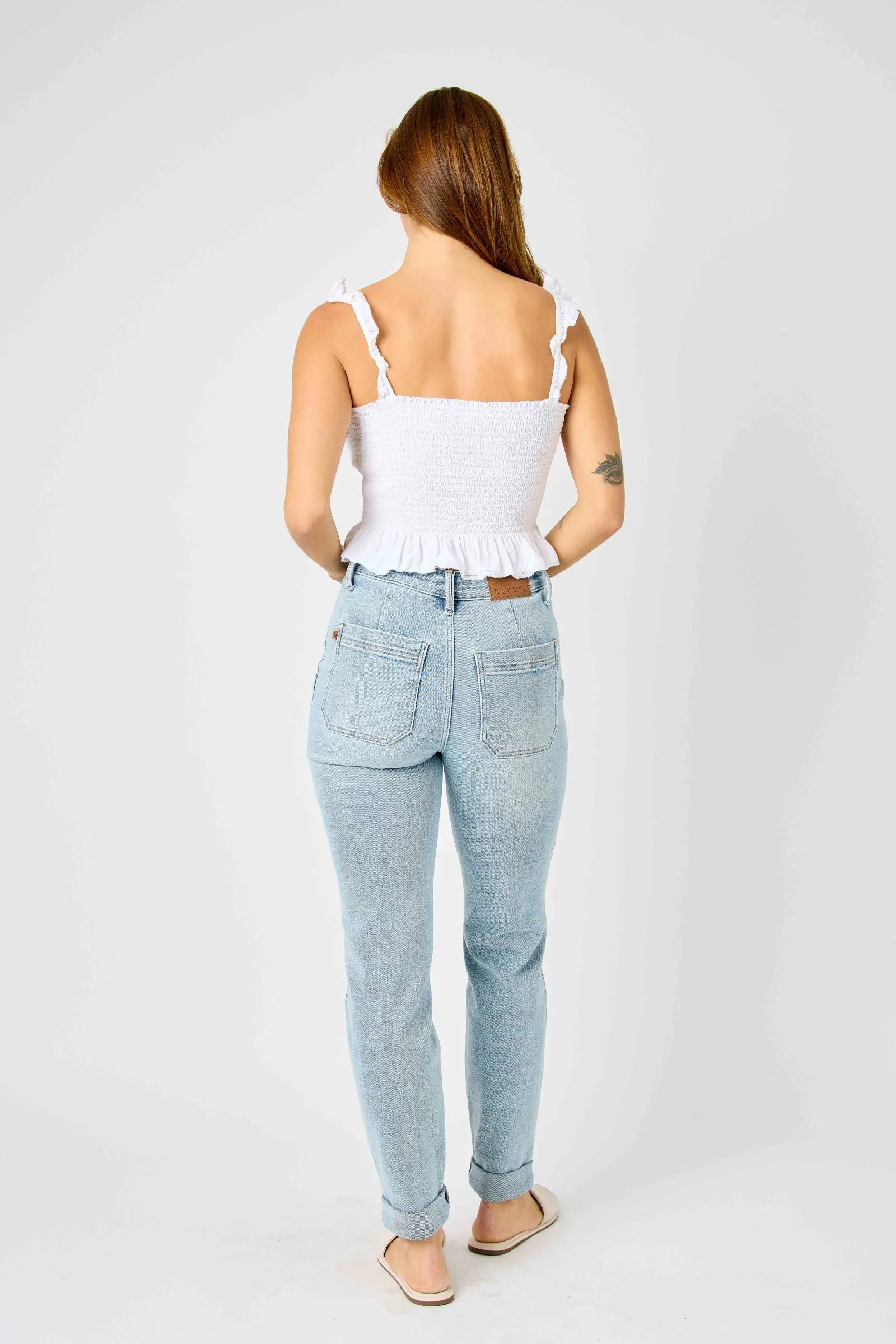 Judy Blue HIGH WAIST VINTAGE DOUBLE CUFF JOGGER