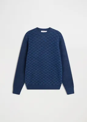 Knit jacquard sweater