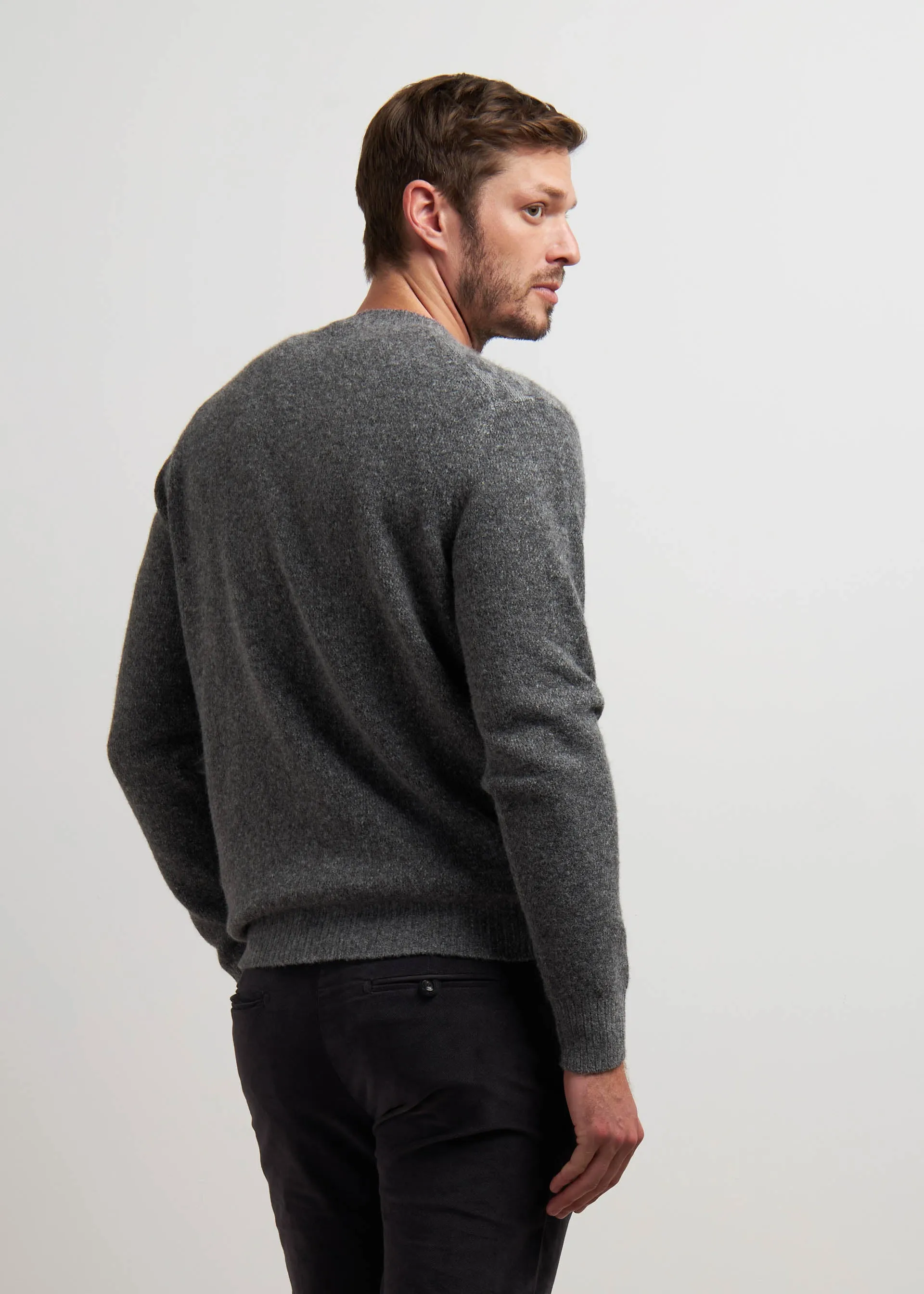 Knit jacquard sweater