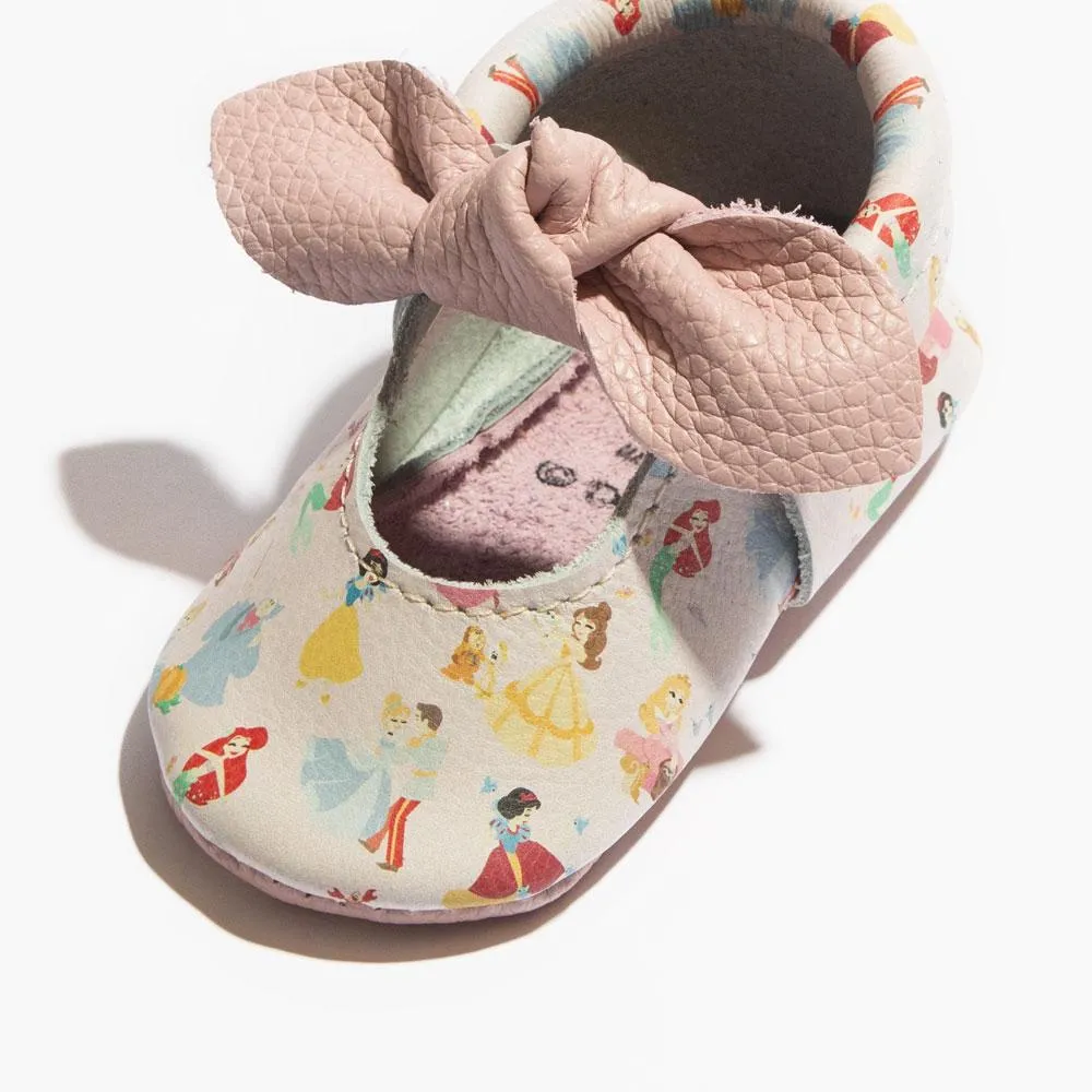 Knotted Bow Baby Shoe - Princesses II