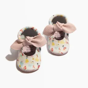 Knotted Bow Baby Shoe - Princesses II