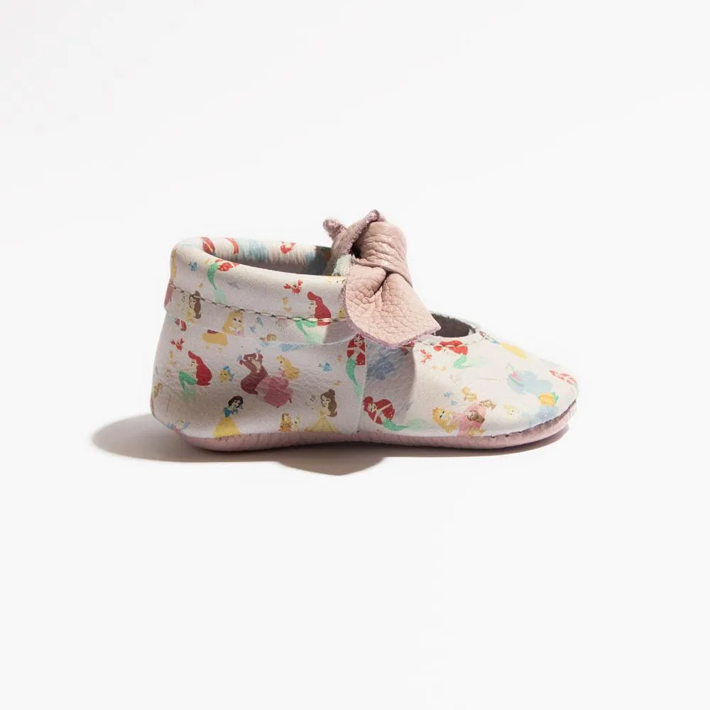 Knotted Bow Baby Shoe - Princesses II