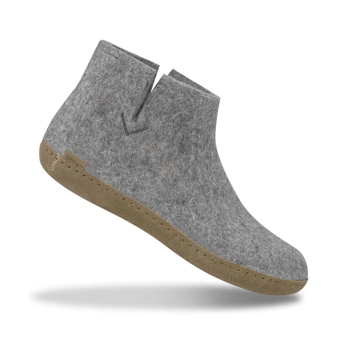 Leather sole boot - Grey