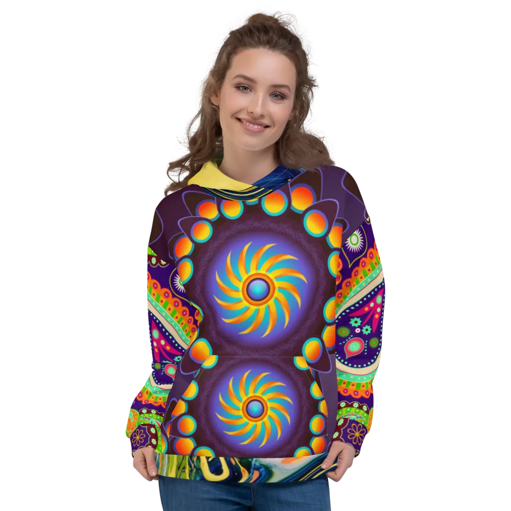 Macrocosmic Blast SYLKKE Hoodie - Powerful and Stylish Outerwear