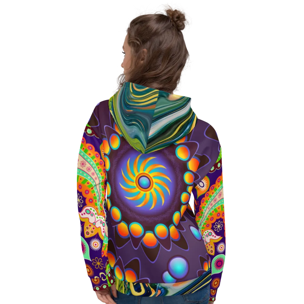 Macrocosmic Blast SYLKKE Hoodie - Powerful and Stylish Outerwear