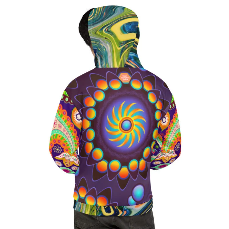 Macrocosmic Blast SYLKKE Hoodie - Powerful and Stylish Outerwear