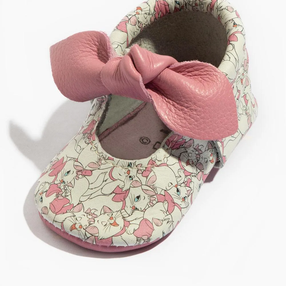 Marie Baby Shoes with Knotted Bow