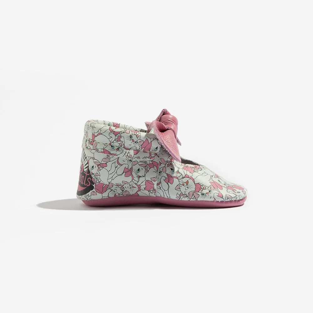 Marie Baby Shoes with Knotted Bow