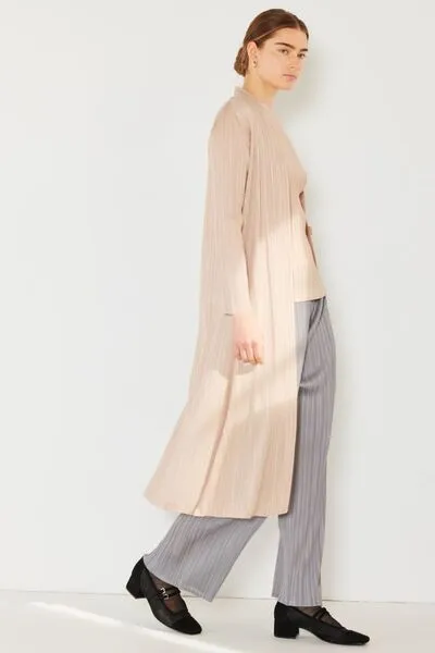 Marina West Swim Pleated Long Sleeve Cardigan - Result