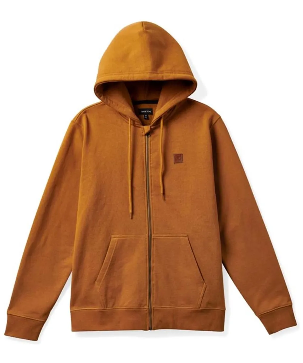 Men's Brixton Builder's Fleece Zipped Hoodie