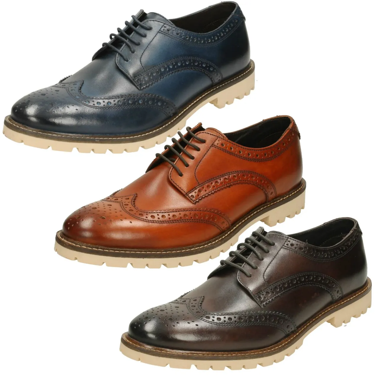 Mens Base London Formal Shoes Raid