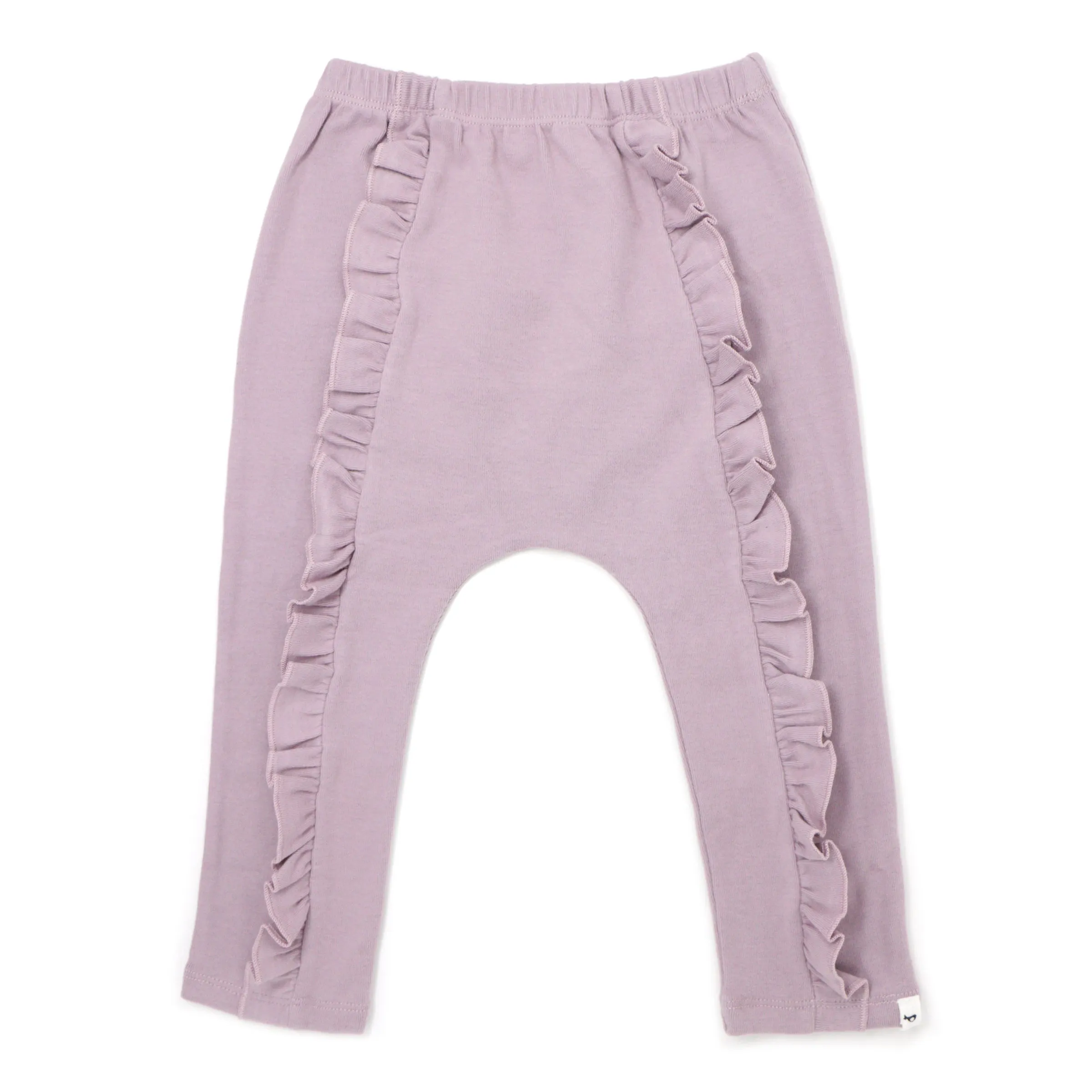 Millie Ruffle Front Pant - Dusty Lavender for babies