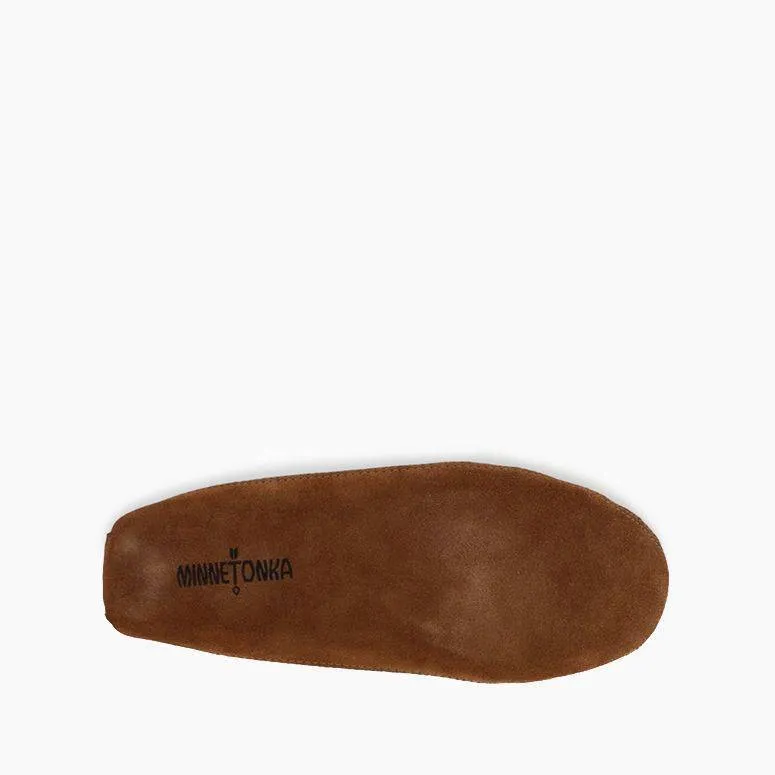 Minnetonka Double Bottom Fleece Brown - 773