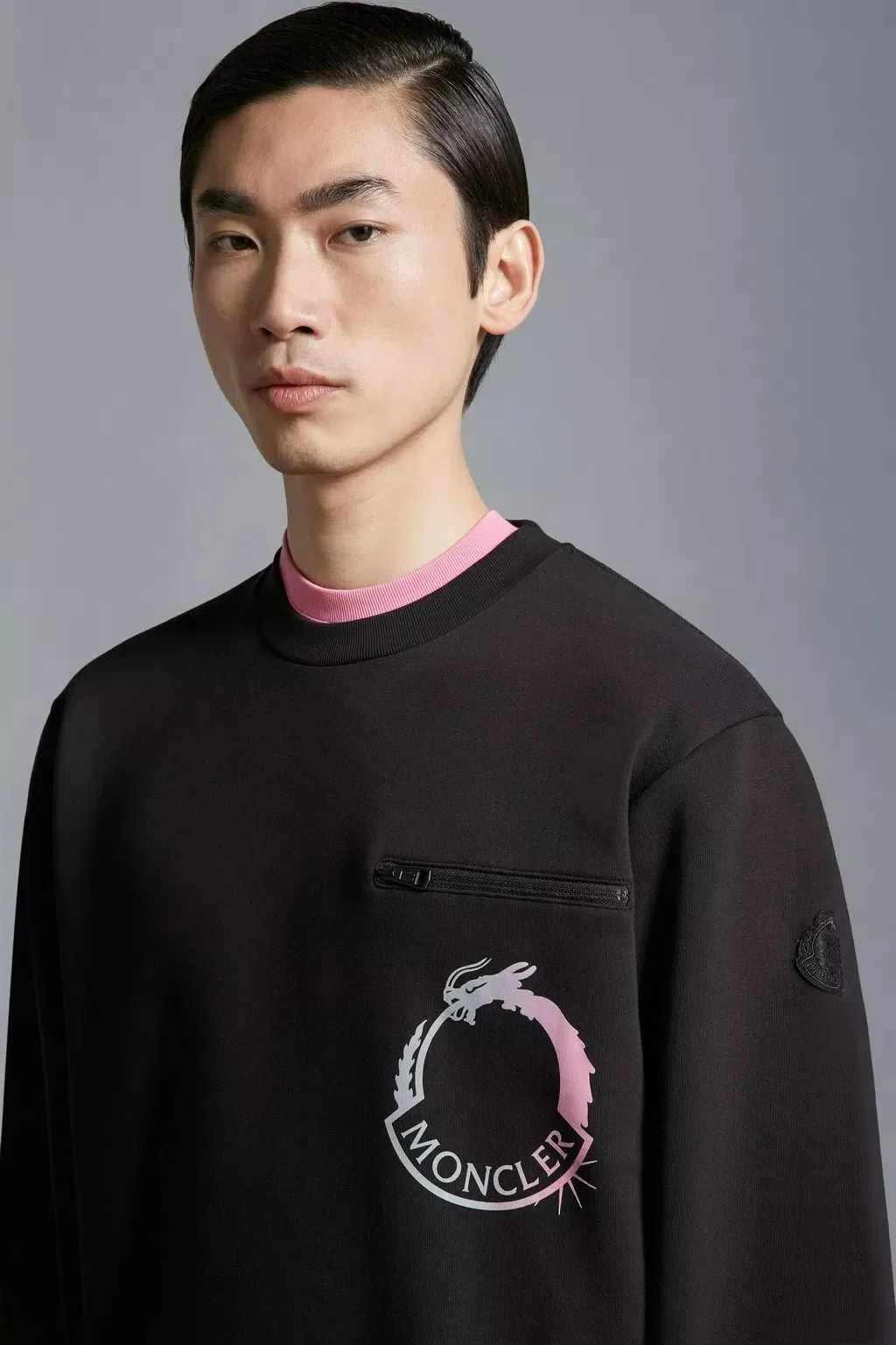 MONCLER | Logo Patterned Sweatshirt