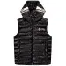 Moncler Clai Hooded Logo Gilet Navy