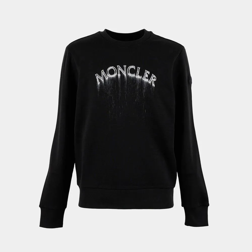 Moncler Logo Sweatshirt for Sale Online