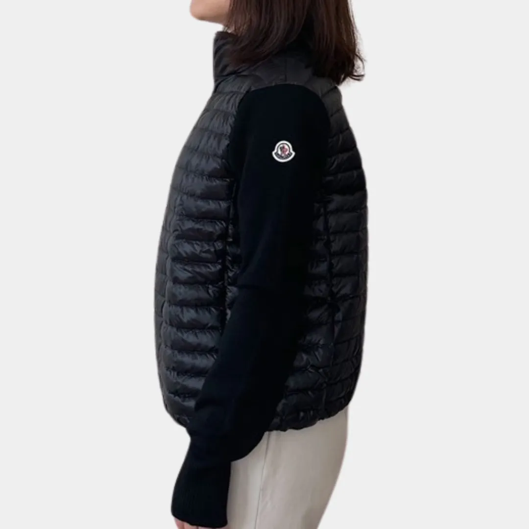 Moncler plain logo cardigans