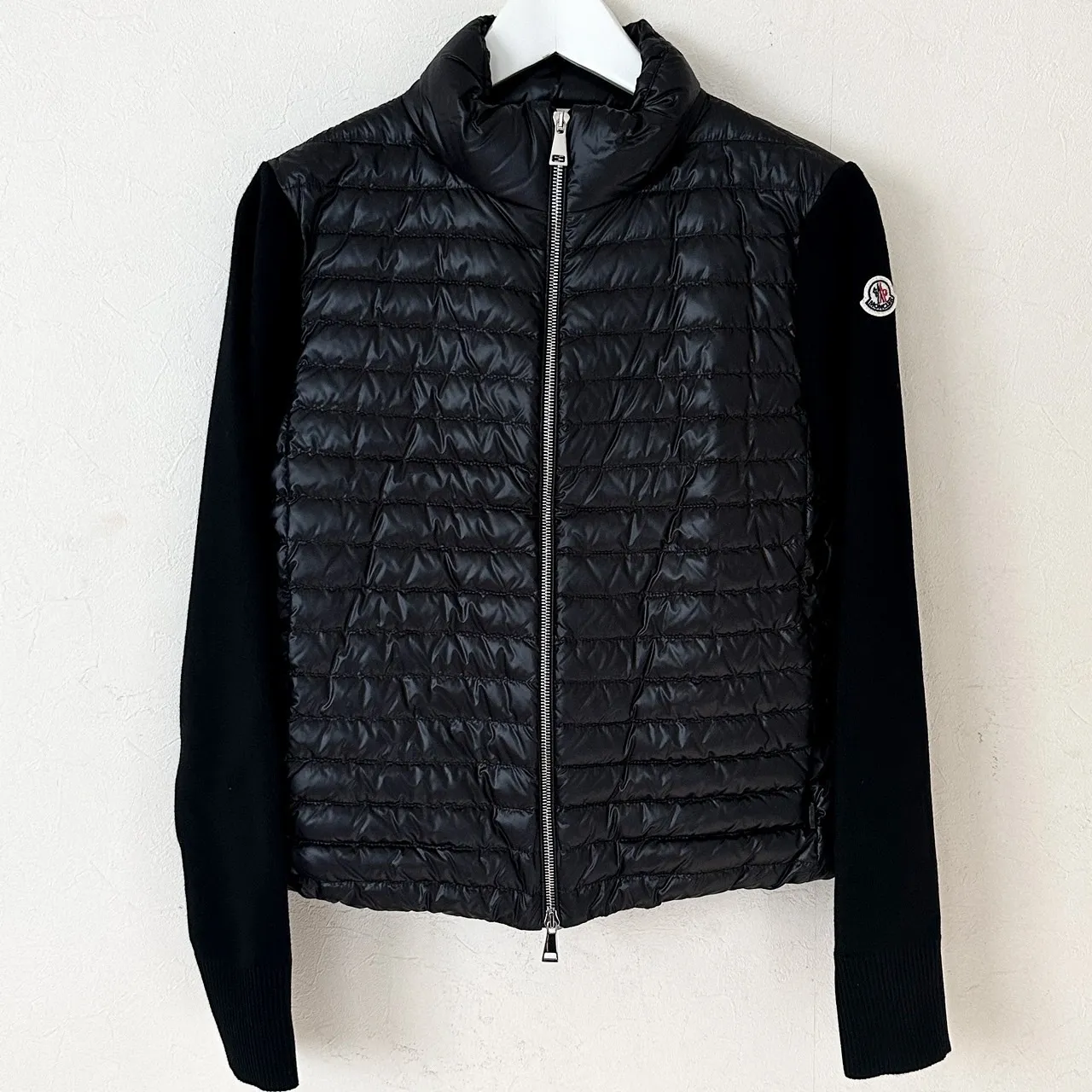 Moncler plain logo cardigans