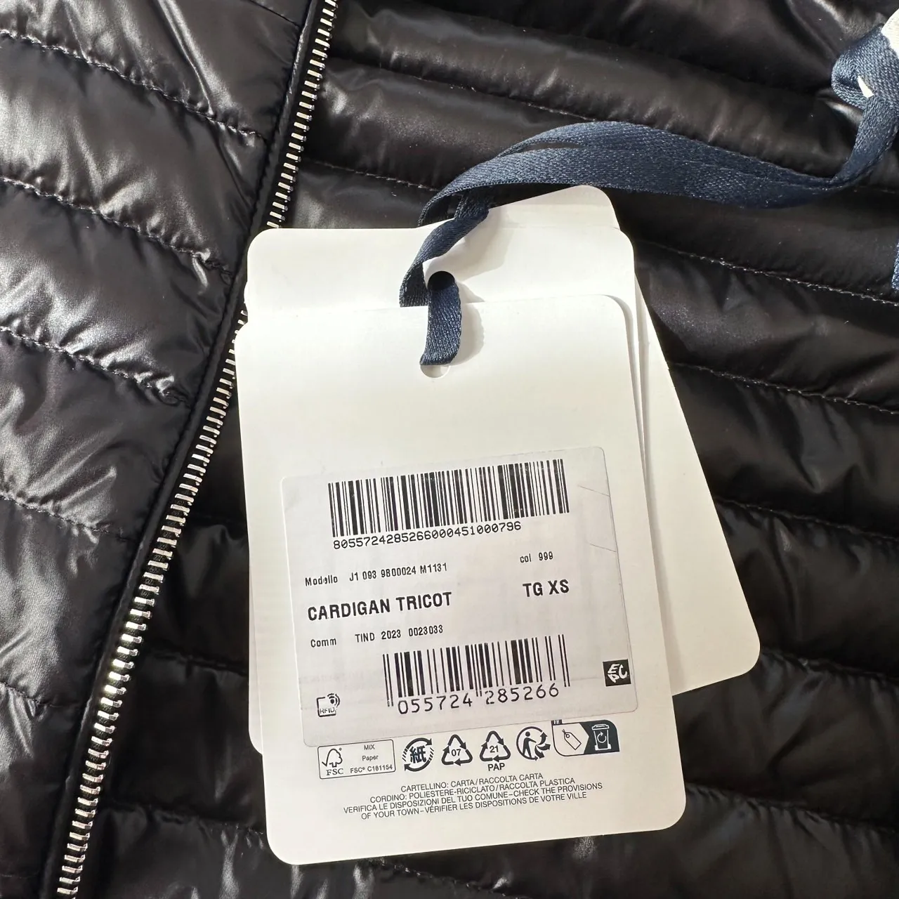 Moncler plain logo cardigans