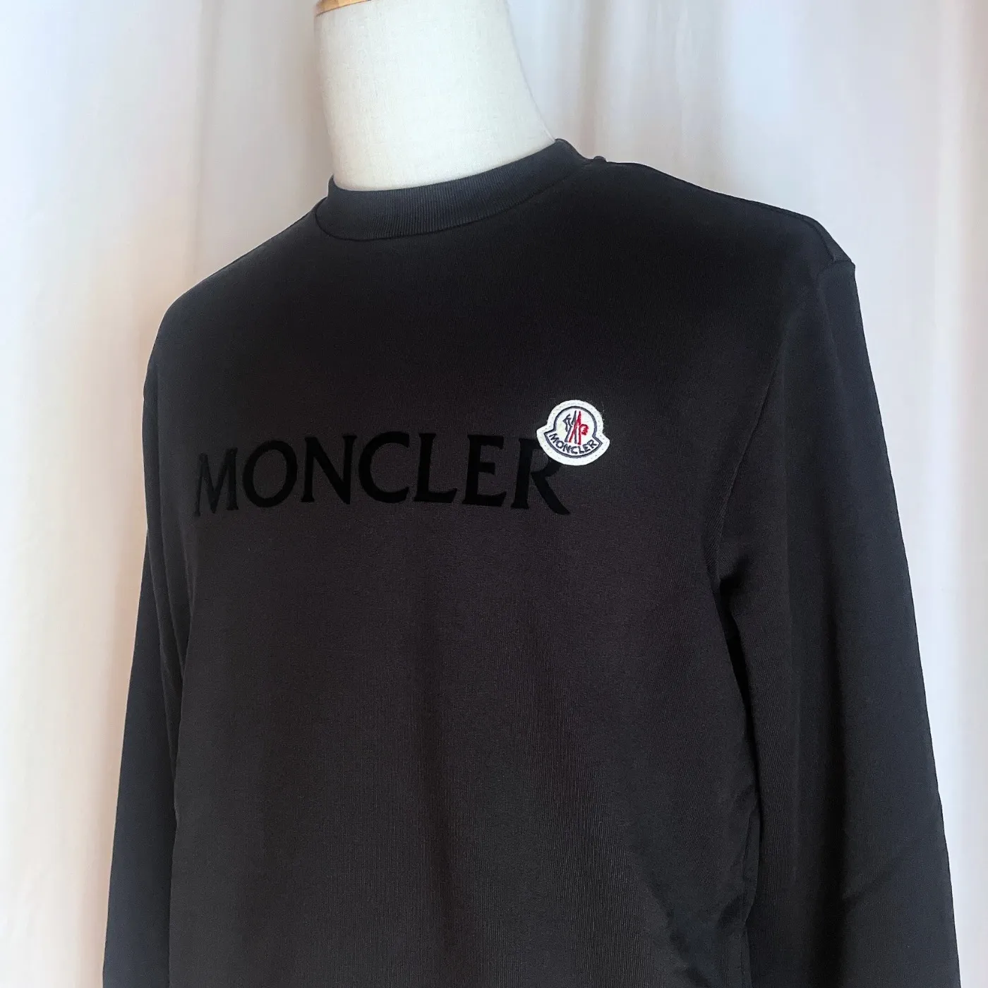 Moncler Sweatshirt - Logo Patch Sweatshirt | Best Prices