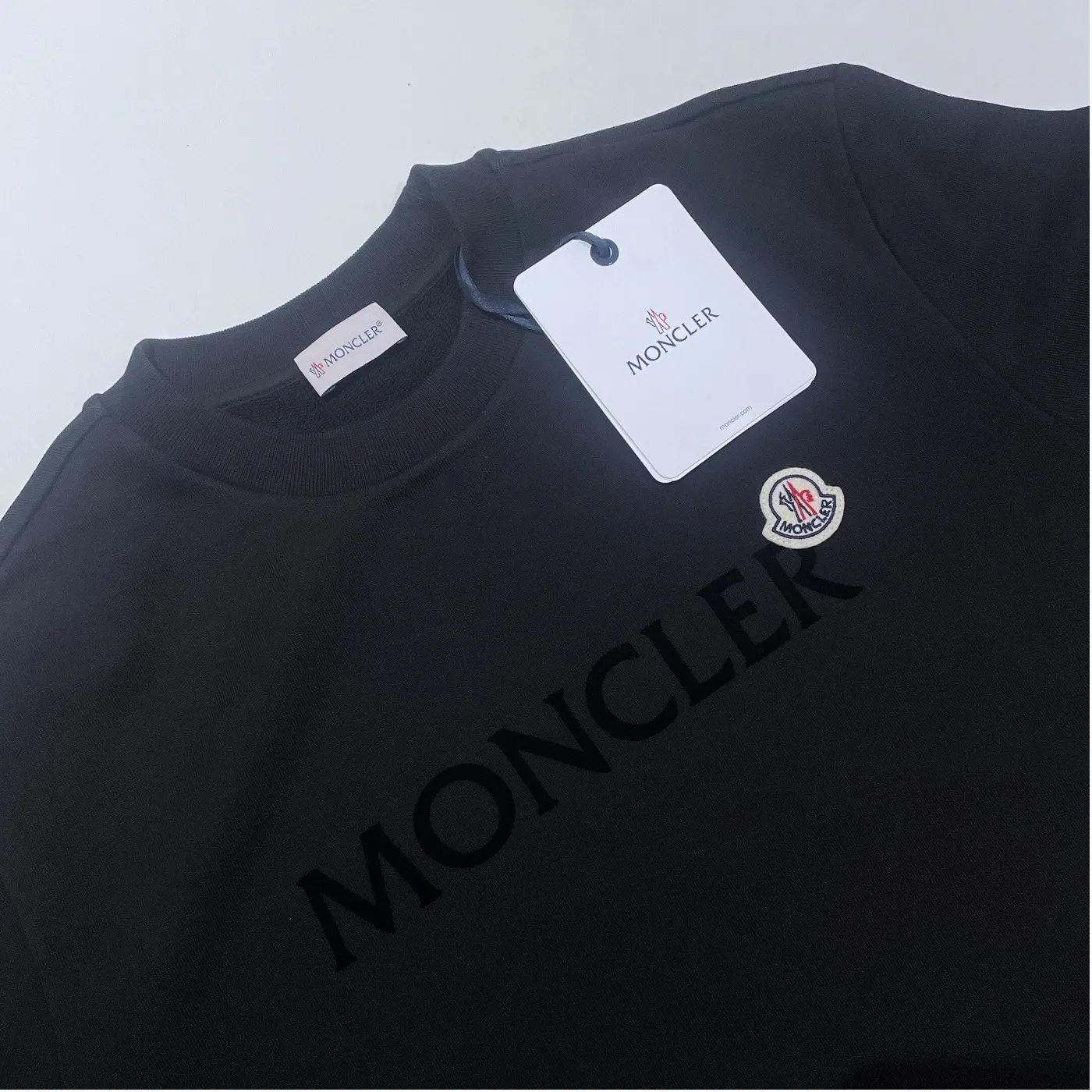 Moncler Sweatshirt - Logo Patch Sweatshirt | Best Prices