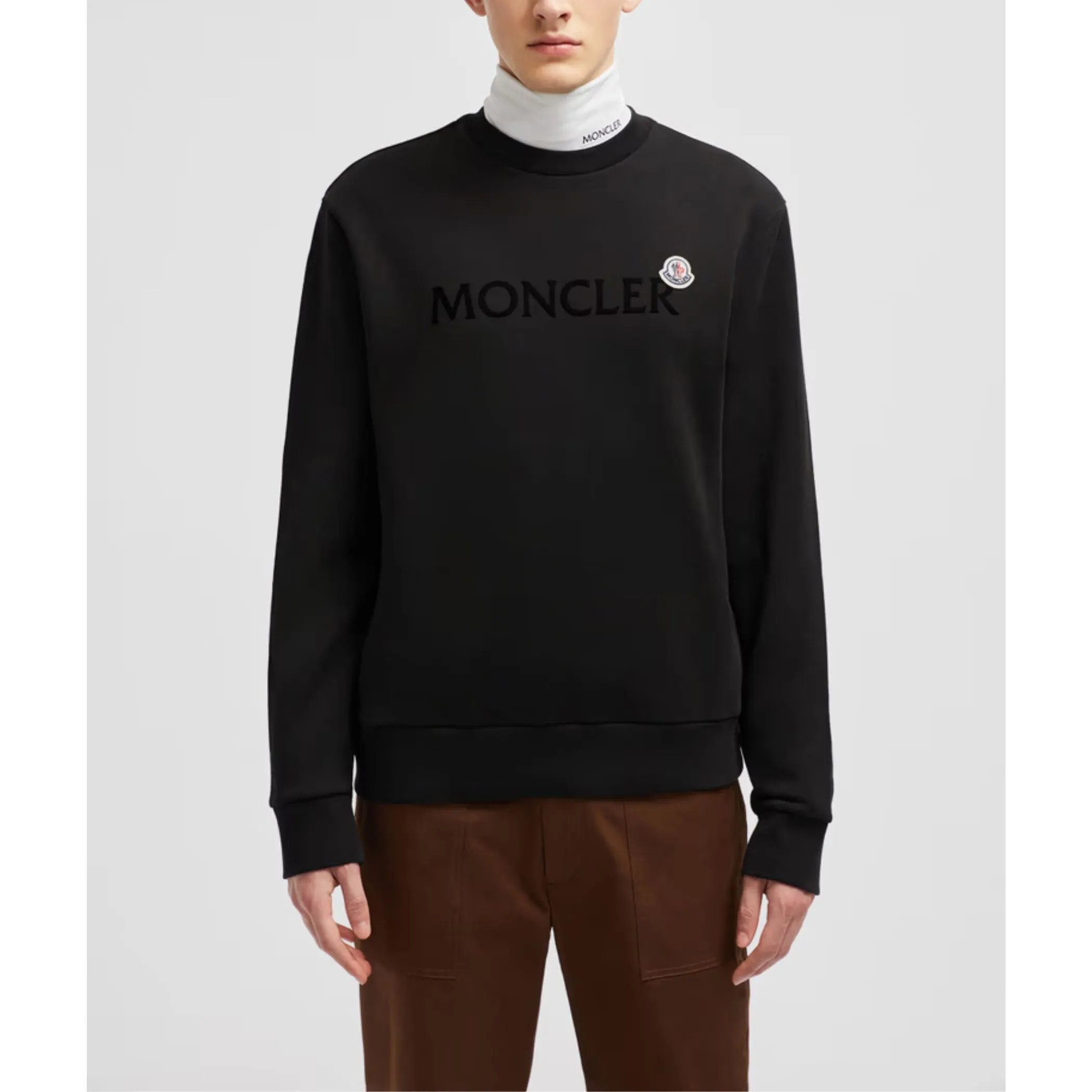 Moncler Sweatshirt - Logo Patch Sweatshirt | Best Prices