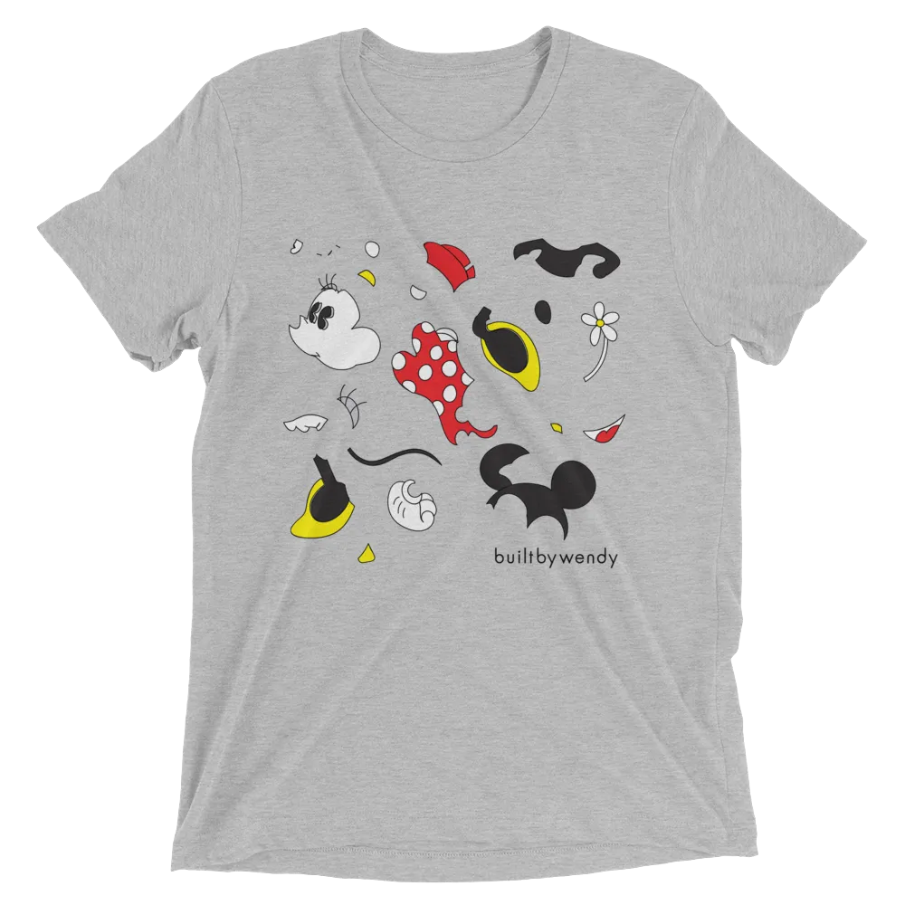 Mouse T-Shirt with Explosive Design