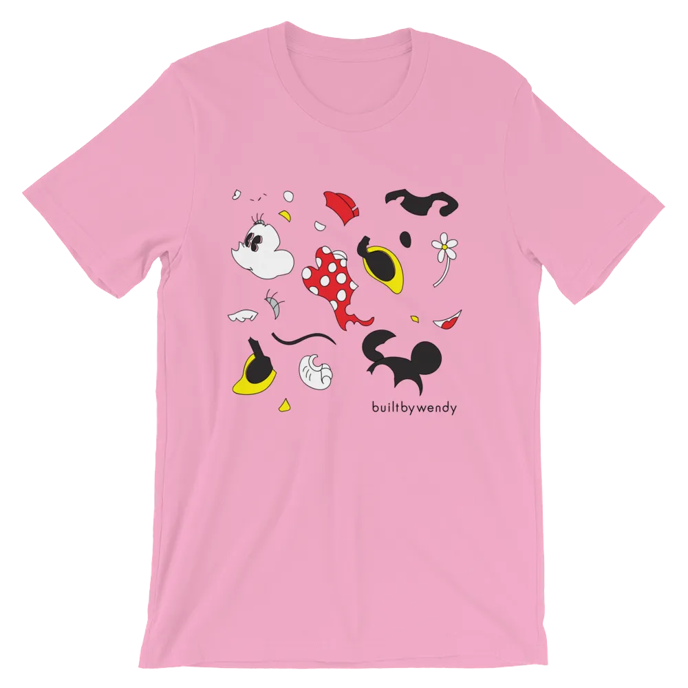 Mouse T-Shirt with Explosive Design