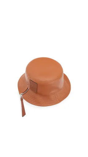 Nappa Calfskin Tan Fisherman Hat