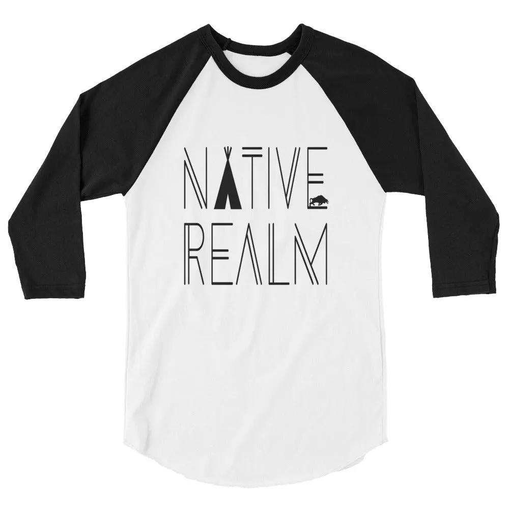 Native Realm 3/4 Sleeve Raglan Shirt NR3