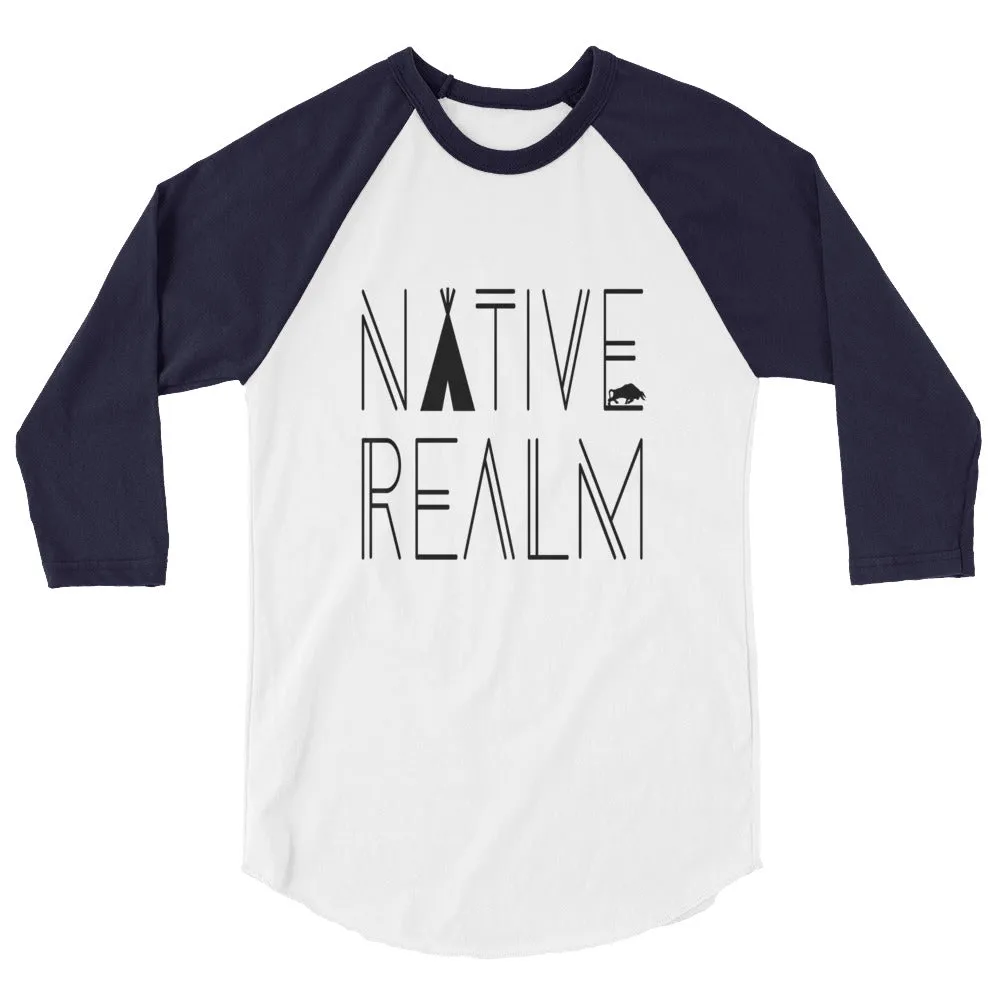 Native Realm 3/4 Sleeve Raglan Shirt NR3