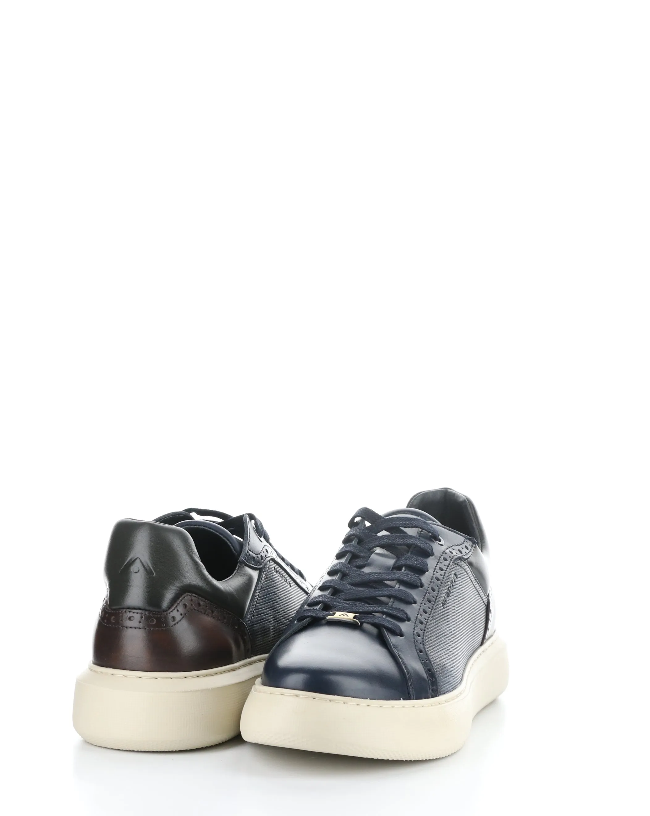 Navy Combi Lace-up Shoes - 12500 Price