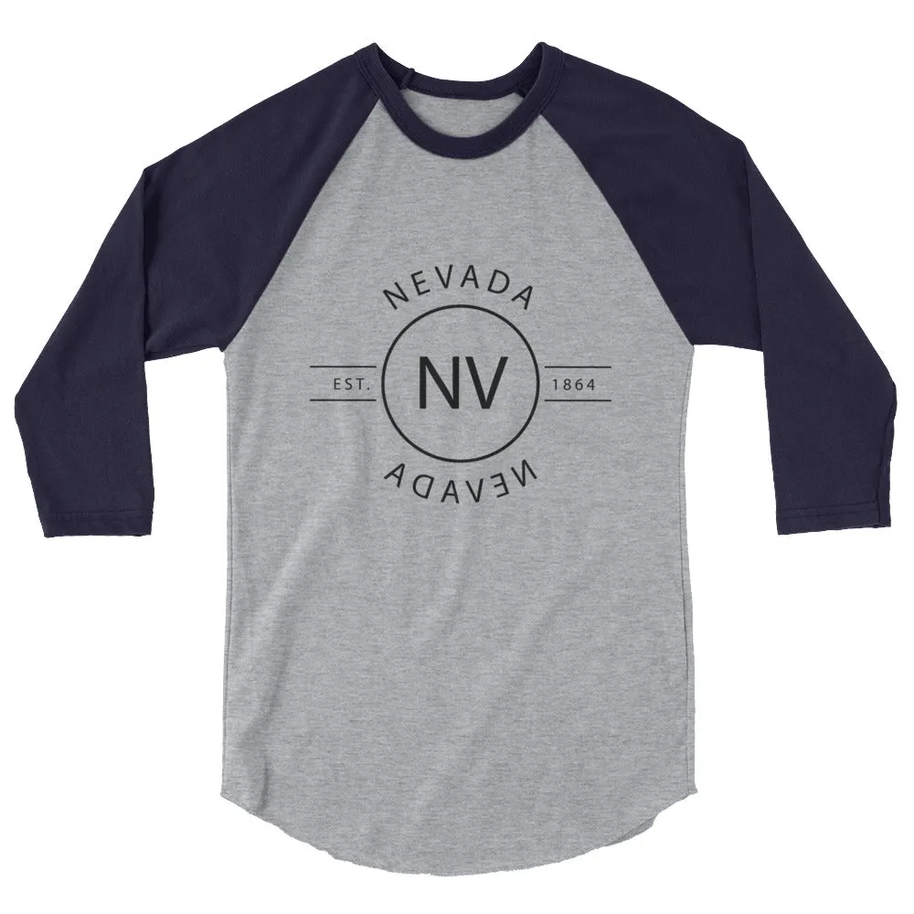 Nevada 3/4 Sleeve Raglan Shirt - Reflections