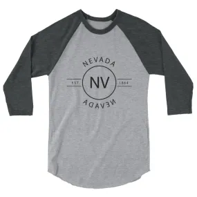 Nevada 3/4 Sleeve Raglan Shirt - Reflections