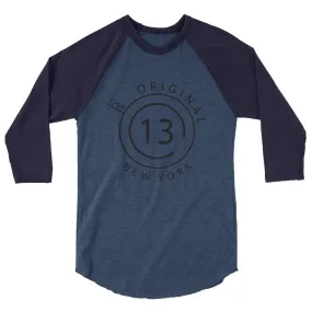 New York 3/4 Sleeve Raglan Shirt - Original 13