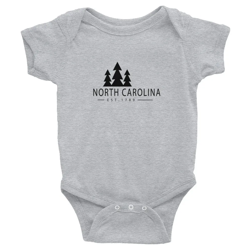 North Carolina Baby Onesie - Established