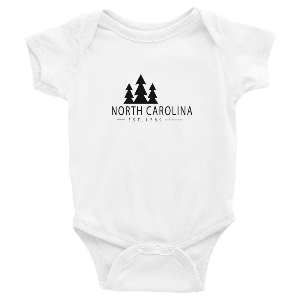 North Carolina Baby Onesie - Established