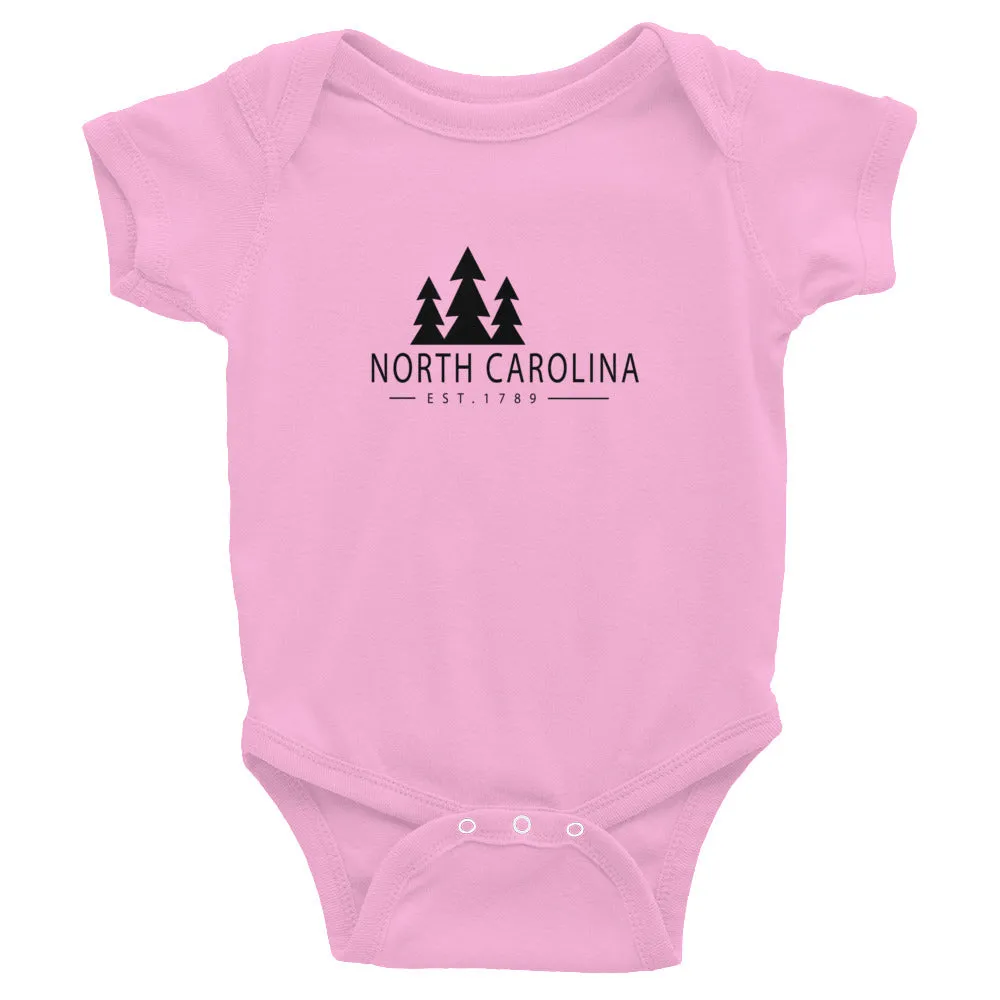 North Carolina Baby Onesie - Established