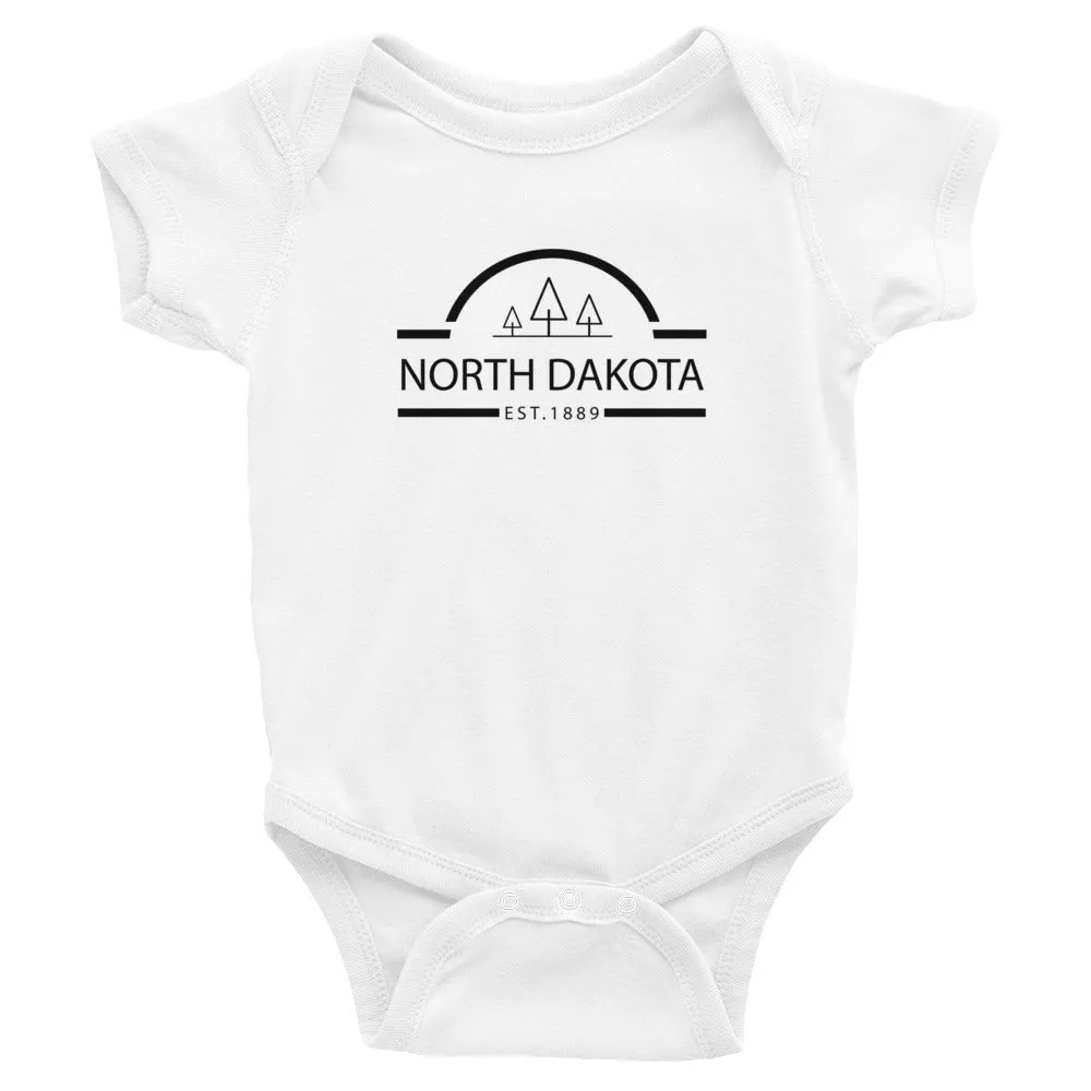 North Dakota Infant Bodysuit Established