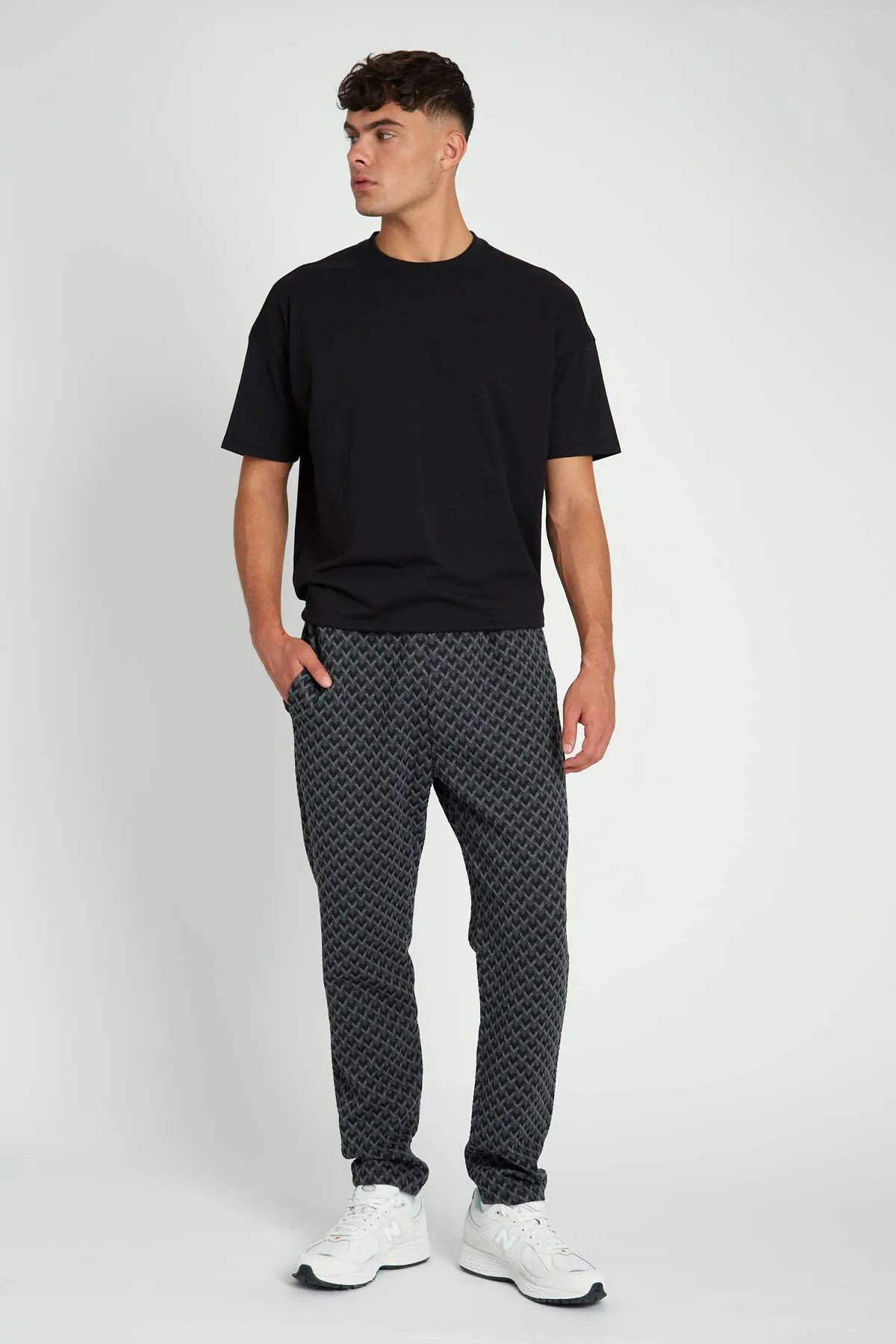 NUTALL JACQUARD JOGGER