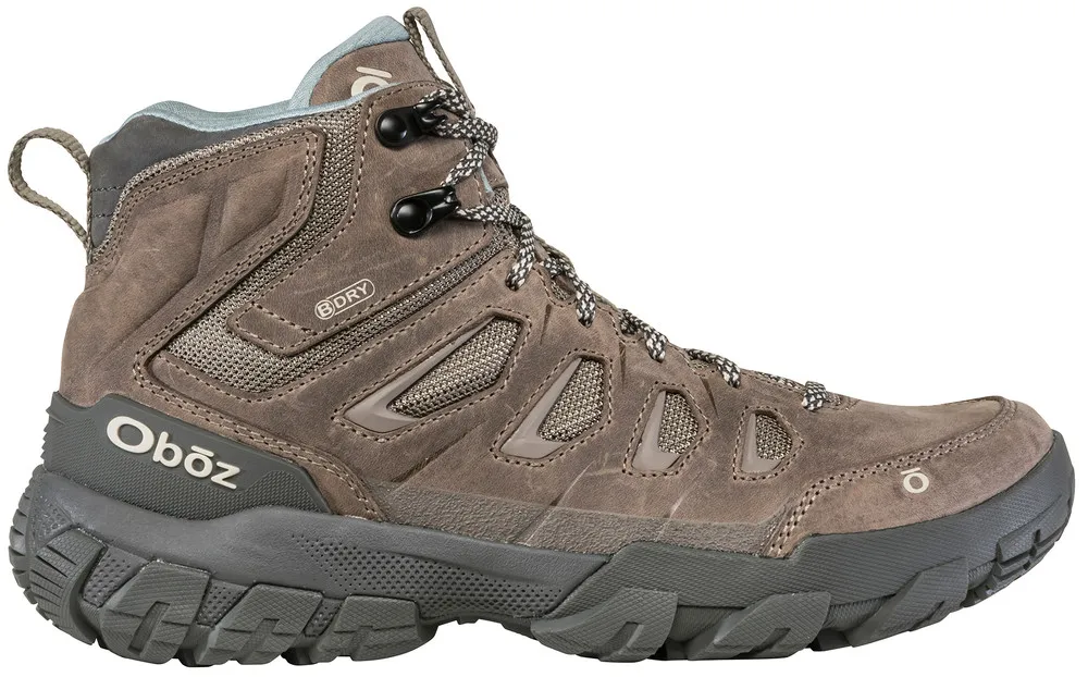 Oboz Womens Sawtooth X Mid Waterpoof Hiking Boots-Rockfall